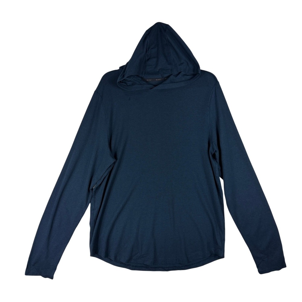 VRST Essential Hoodie Garment Wash Navy Blue Mens‎ Small MAX232200GW